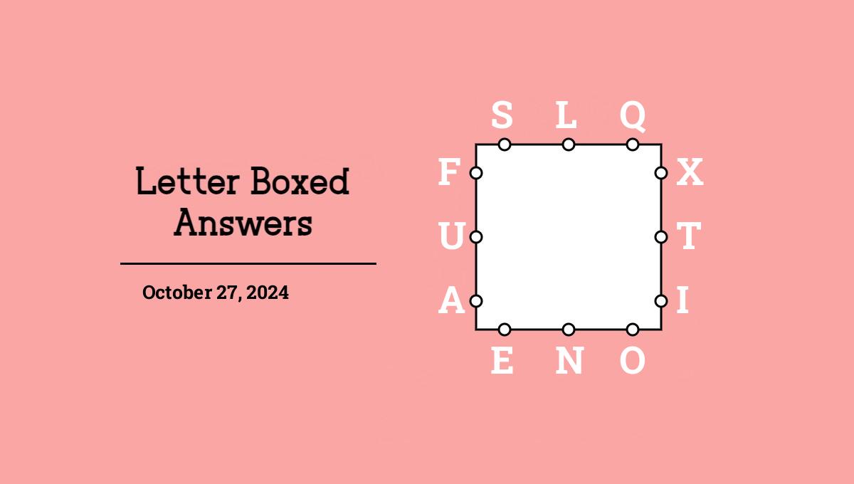 October 27, 2024 answers