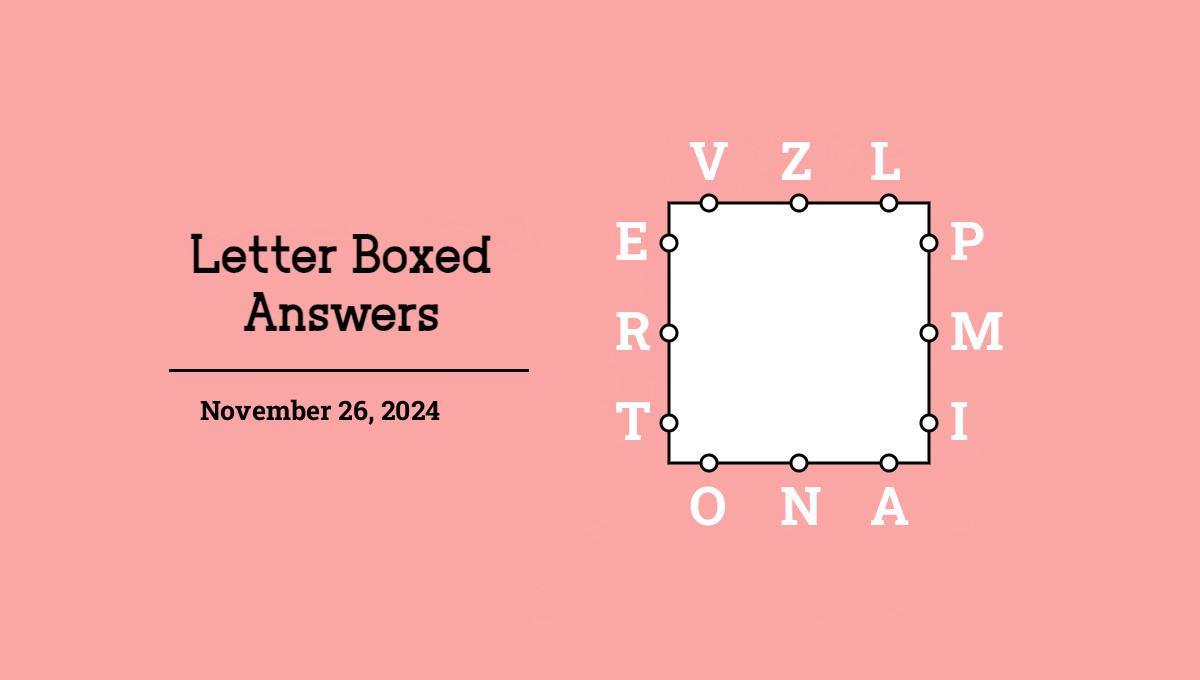 November 26, 2024 answers