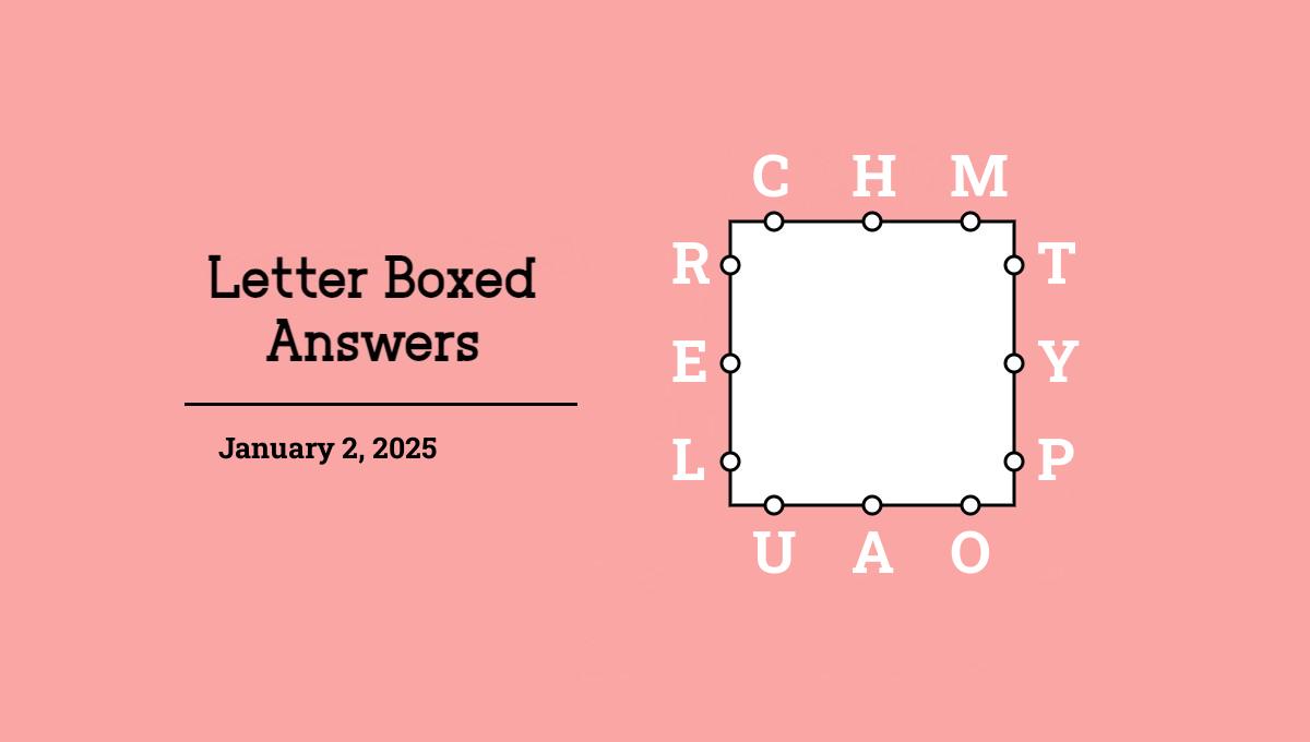 January 2, 2025 answers