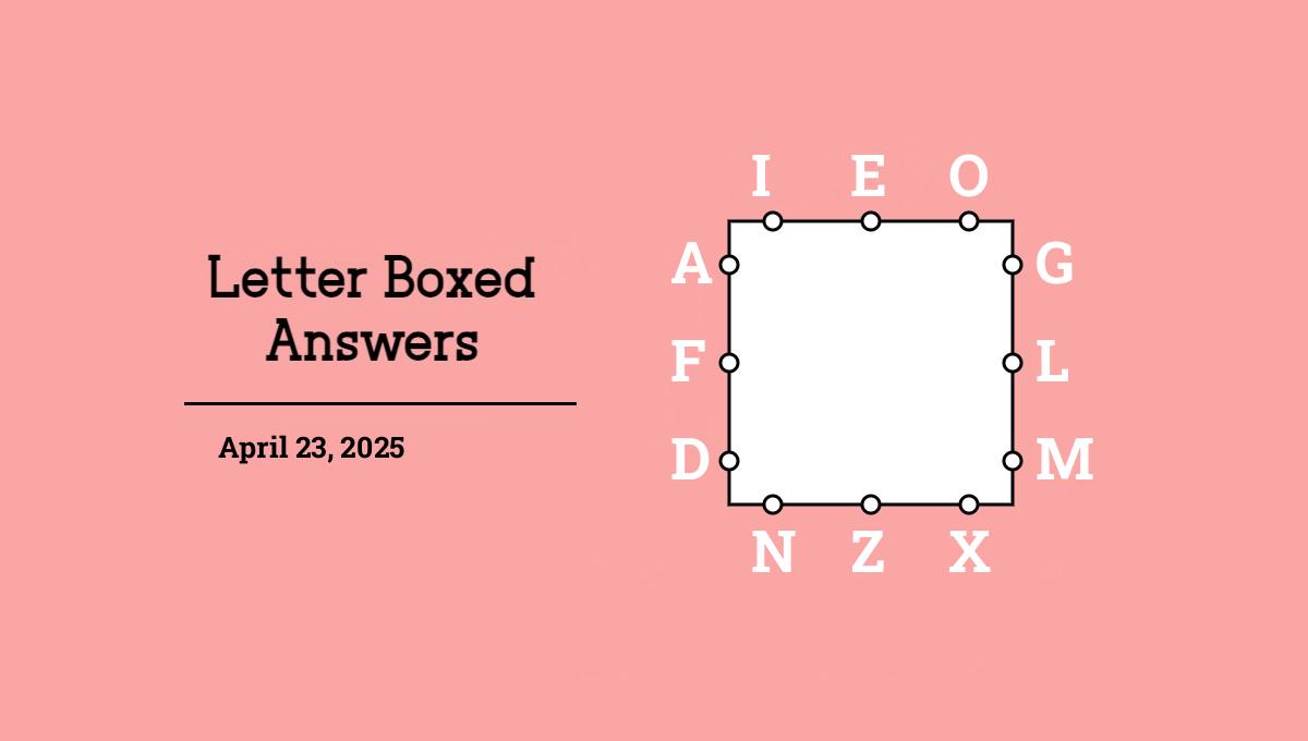 April 23, 2025 answers