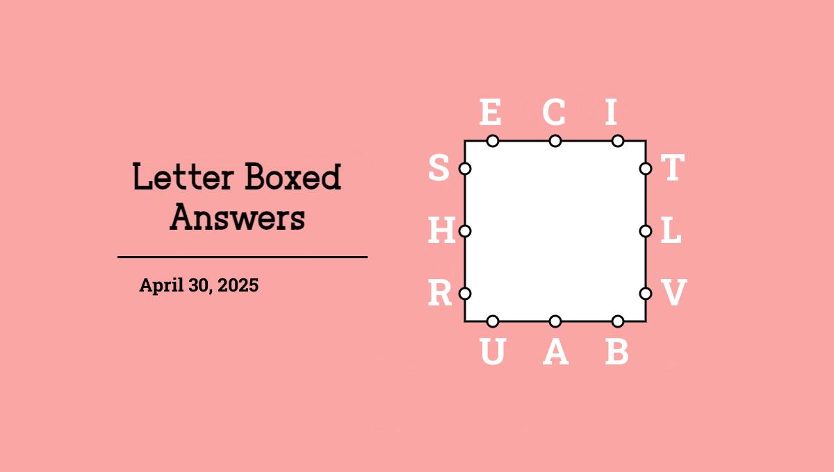 April 30, 2025 answers