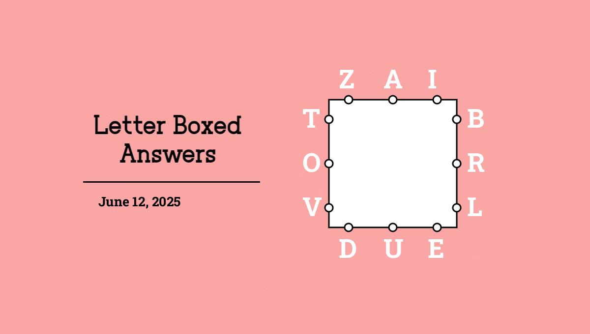 June 12, 2025 answers