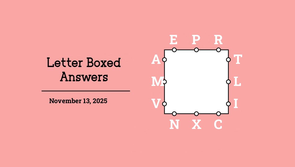 November 13, 2025 answers