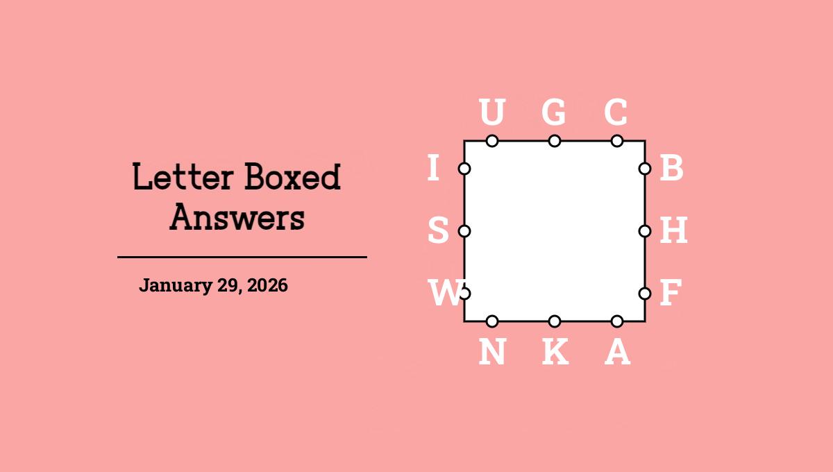 January 29, 2026 answers