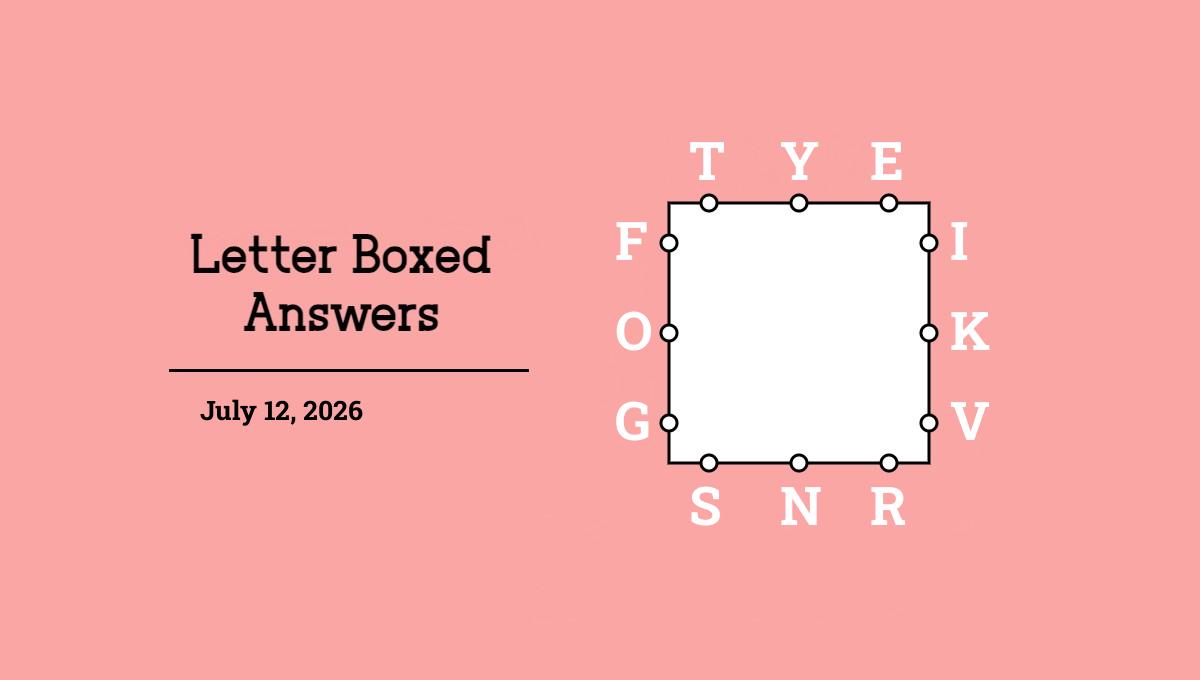 July 12, 2026 answers