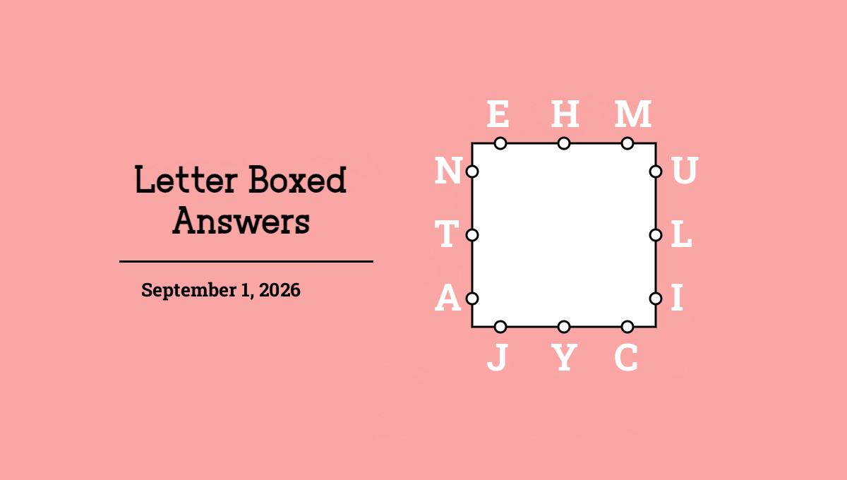 September 1, 2026 answers