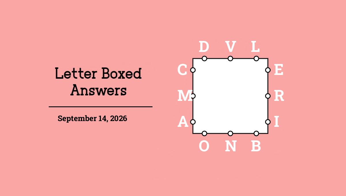 September 14, 2026 answers