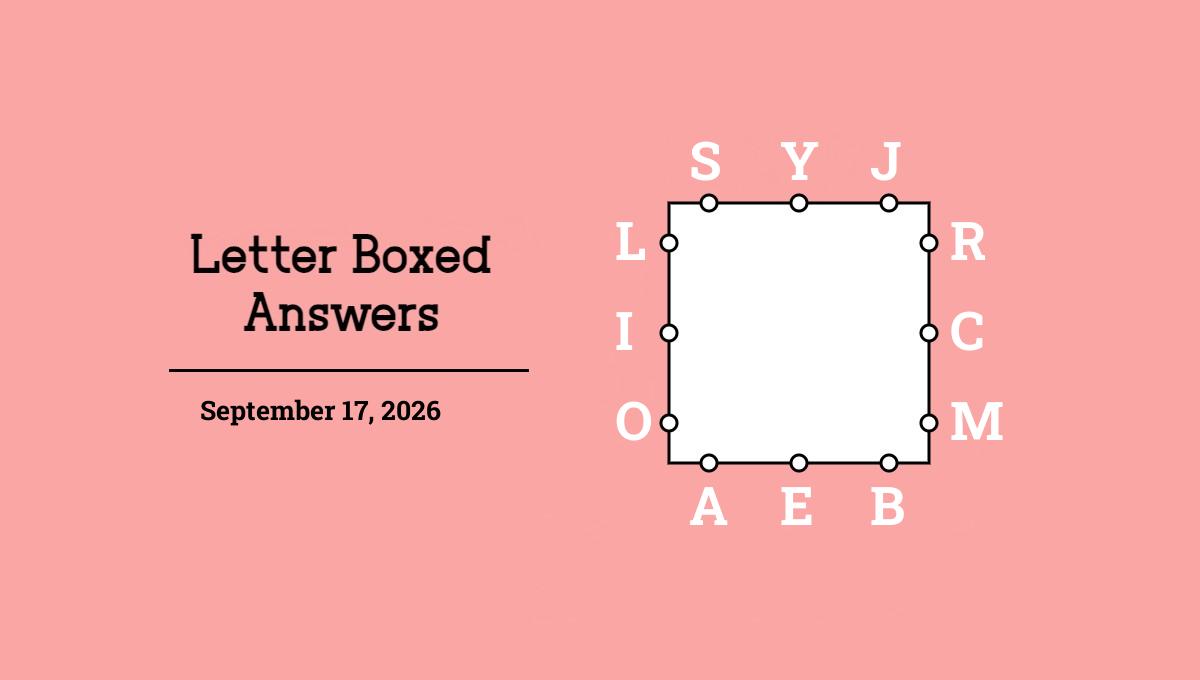 September 17, 2026 answers