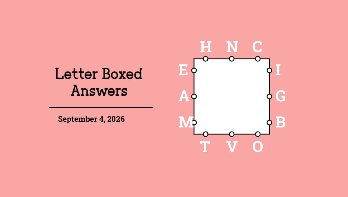 September 4, 2026 answers