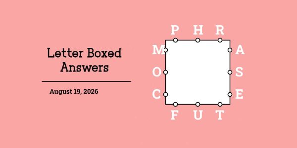 August 19, 2026 answers