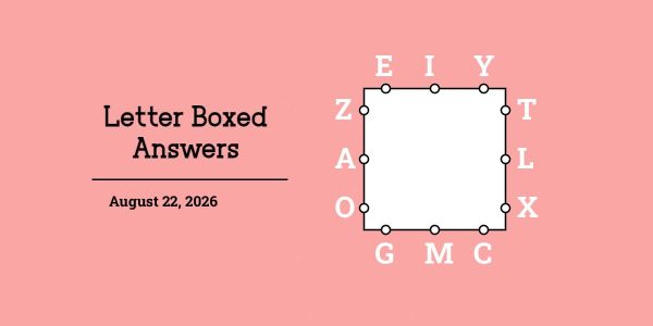 August 22, 2026 answers