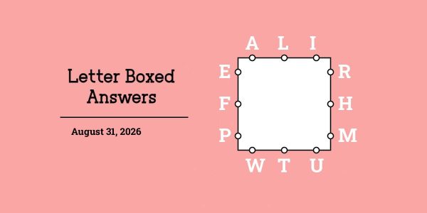 August 31, 2026 answers