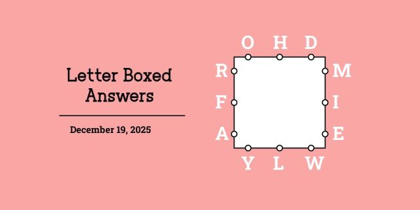 December 19, 2025 answers