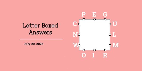 July 20, 2026 answers
