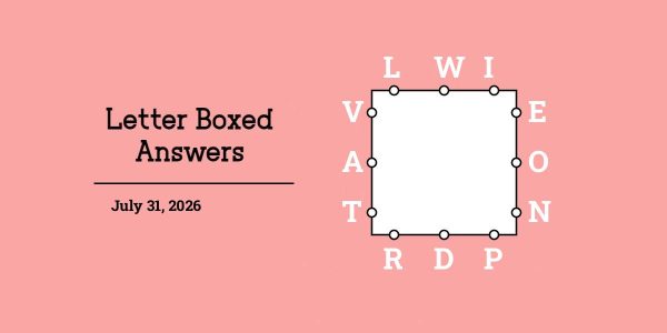 July 31, 2026 answers