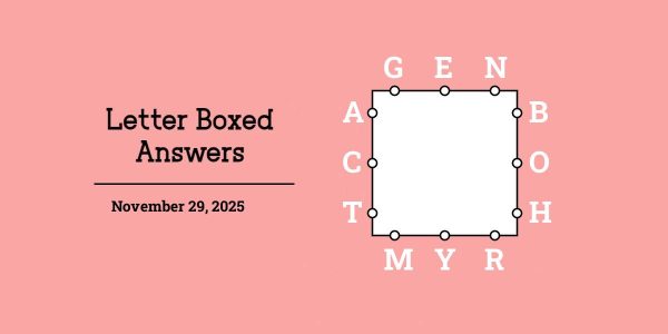 November 29, 2025 answers