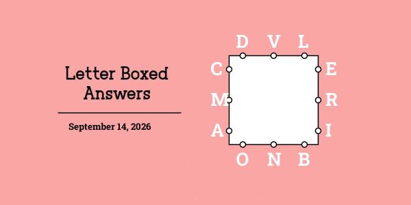 September 14, 2026 answers