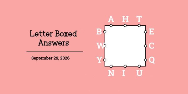September 29, 2026 answers